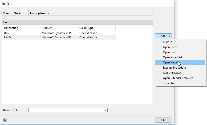 GoToSetup