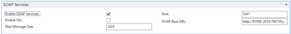 Max Message Size